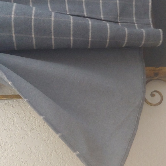 Chico's Plush Cape Jacket w/ Windowpane  Print - Picture 11 of 13